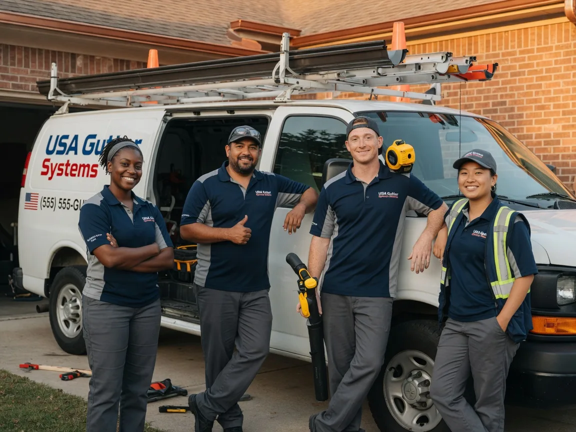 Gutter Installation company in Hallett, OK
